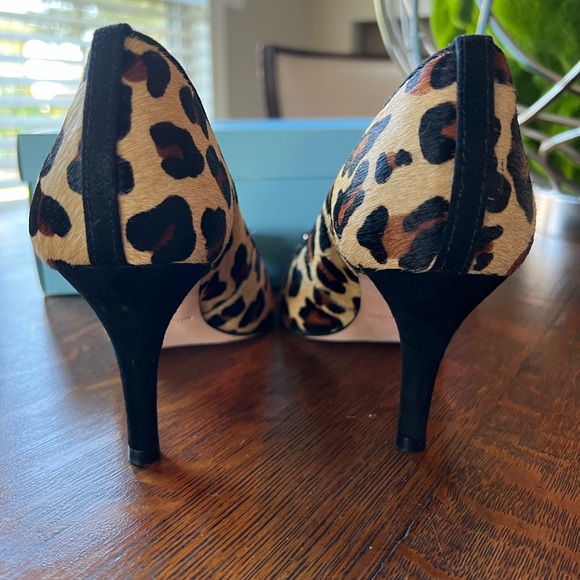 ANTONIO MELANI FAUX FUR HEELS: SIZE 7 - Picture 2 of 4